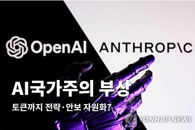 오픈AI와 앤트로픽 로고 [연합뉴스 자료사진]
