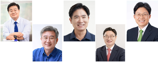 넷플릭스 드라마 '참교육'이 인기를 끌면서 교권 추락과 학교 폭력에 대한 관심이 어느때보다 높아진 가운데 지난 1일부터 4년 임기를 시작한 민선 9기 교육감들에게 현안과 과제를 들었다. 사진 왼쪽부터 이병도 충남·천호성 전북·김대중 전남광주·권순기 경남·조용식 울산교육감. /사진=네이버 캡처