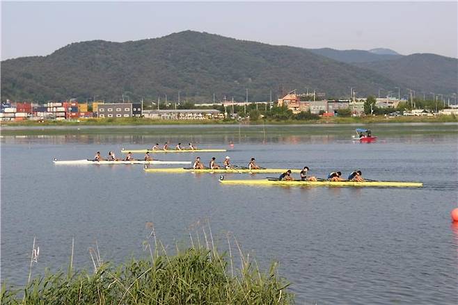 지난해 장보고기 전국 조정대회 모습 [부산시 제공. 재판매 및 DB 금지]