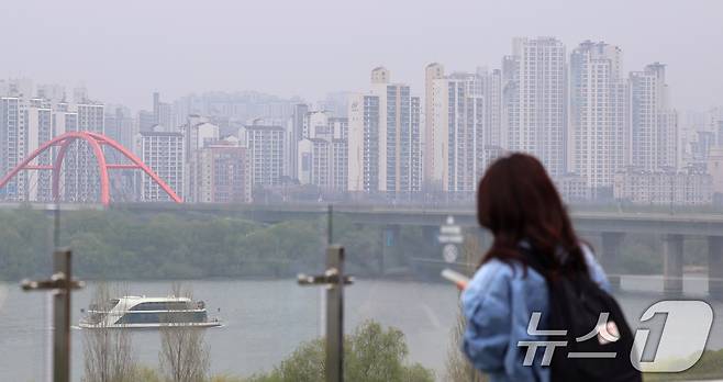 서울 한강 이북지역의 한 아파트 단지. (자료사진)ⓒ 뉴스1 구윤성 기자