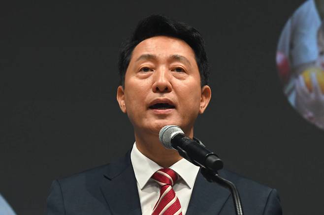 오세훈 서울시장. 연합뉴스