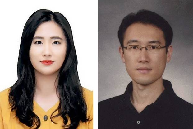 용액 공정 기반 다색 전기변색 소자를 개발한 한국재료연구원 에너지·환경재료연구본부 김소연 책임연구원(왼쪽)과 임동찬 책임연구원.