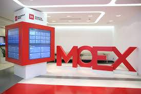 모스크바 증권거래소 MOEX 전경. MOEX