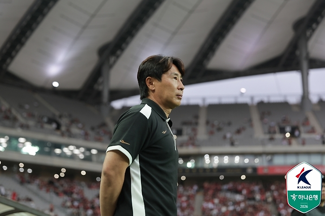 FC서울 김기동 감독.  프로축구연맹 제공