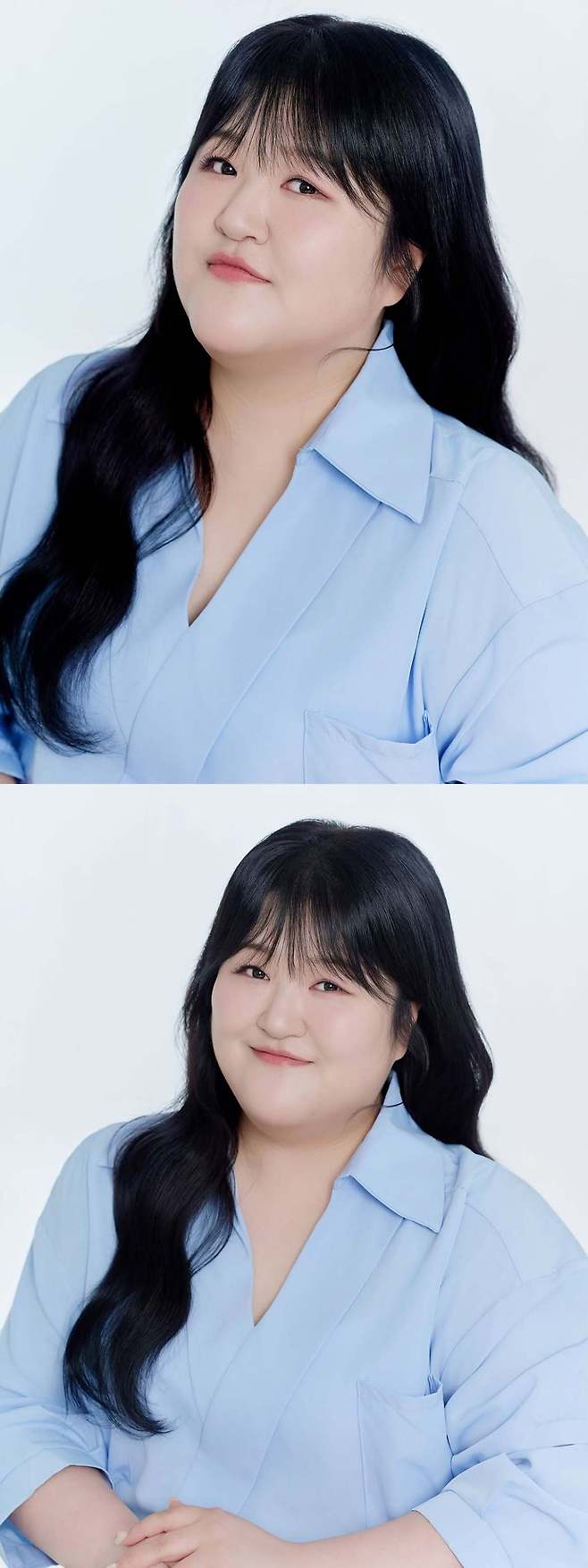 Comedian Lee Guk-ju, along with her agency AニックENT, has released new profile photos taken for the first time in 10 years. Lee Guk-ju shared that while it wasnt easy to pose in a neat and polished look after such a long time, she was able to achieve a satisfying result thanks to the help of those around her.In the released photos, Lee Guk-ju exudes a neat and polished vibe in a sky-blue shirt and completes a charming look by pairing a pink top with a black leather miniskirt. She also showcases her diverse charms by flaunting a radiant look in a yellow shirt and long, straight hair.Lee Guk-ju confirmed that she had updated her profile photo on her portal site. Upon seeing this, her fellow comedian Park Jun-hyung and fans reacted by calling her pretty and sending messages of support.