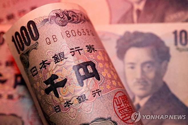 일본 엔화 [로이터=연합뉴스. 재판매 및 DB 금지]