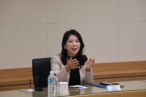 인터뷰하는 차미영 단장 [과총 제공. 재판매 및 DB 금지]