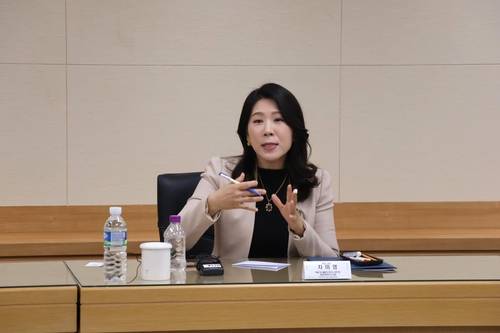 인터뷰하는 차미영 단장 [과총 제공. 재판매 및 DB 금지]
