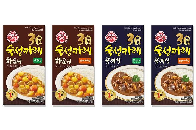 오뚜기, '3일 숙성카레 하모니' 출시…일식 카레 라인업 확대