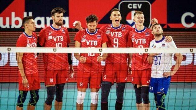 러시아남자배구대표팀이 IOC와 FIVB의 국제대회 출전 금지 제재 해제로 인해 VNL과 세계선수권대회 등 각종 국재대회에 참가할 수 있게 됐다./유럽배구연맹(CEV) 제공