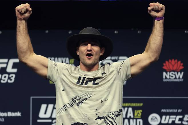 UFC 미들급 챔피언 션 스트릭랜드 [게티이미지]