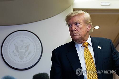 도널드 트럼프 미국 대통령  [AP=연합뉴스 자료사진. 재판매 및 DB 금지]