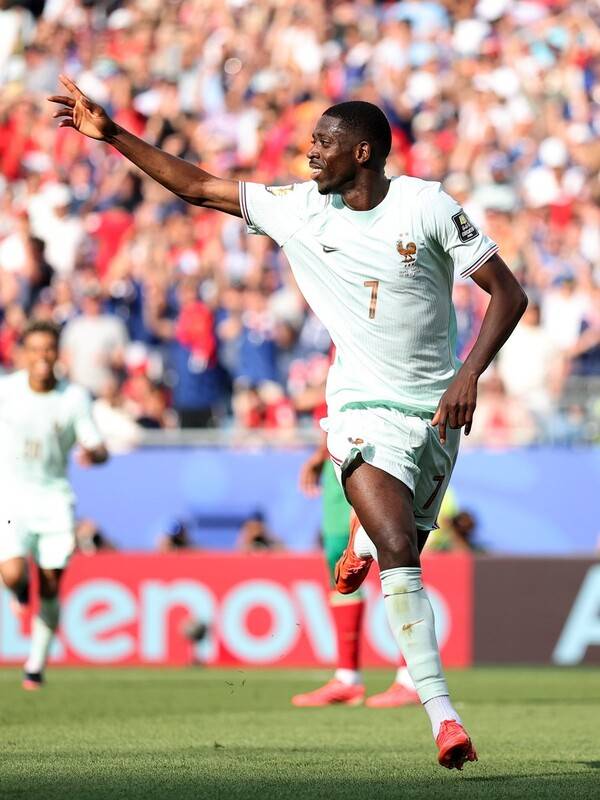우스만 뎀벨레(사진=FIFA 월드컵 SNS)