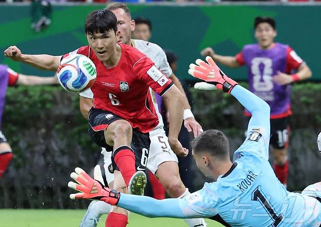 대한민국 축구국가대표팀 황인범. ⓒ 뉴스1 임세영 기자