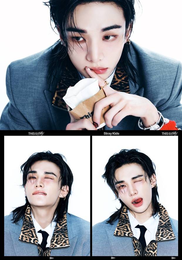 The group Stray Kids has unveiled concept photos for their new album THIS & THAT, set for release on August 7, marking the start of their full-scale comeback preparations. In the newly released photos, members Rino, Hyunjin, and Felix caught the eye with unique poses centered around the theme of coffee.In the released photos, Rino is seen using an iron as if it were a phone, while Hyunjin poses lifting a large mug. Felix staged a scene where he appears to be drinking from an IV bag filled with Americano, while the arrangement of unusual props—such as sliced bread and a vinyl record—has heightened curiosity about the new album.This new album marks their return approximately nine months after their previous release, DO IT, which topped the Billboard 200. The album features a total of eight tracks, including the title track THIS & THAT, as well as RUN IT, After You, FARMING, I Do, Way Out, That Day, and THIS & THAT (Festival Version).Notably, Bang Chan, Changbin, and Han—members of the groups in-house production unit, Thiriracha—contributed to the lyrics and composition of all tracks, further enhancing the albums musical quality.
