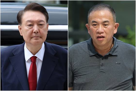 윤석열 전 대통령(왼쪽)과 명태균 씨. 〈사진=사진공동취재단 제공/연합뉴스〉