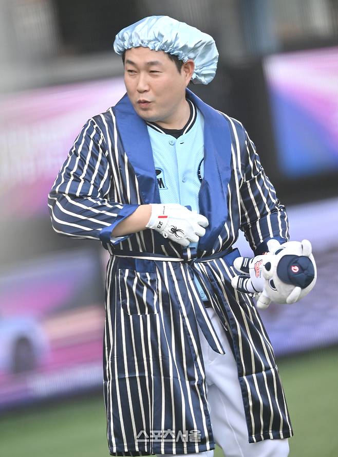 두산 양의지가 11일 서울 잠실구장에서 열린 2026 KBO 그 올스타전 타석에 들어서고 있다. 잠실 | 최승섭 기자 thunder@sportsseoul.com