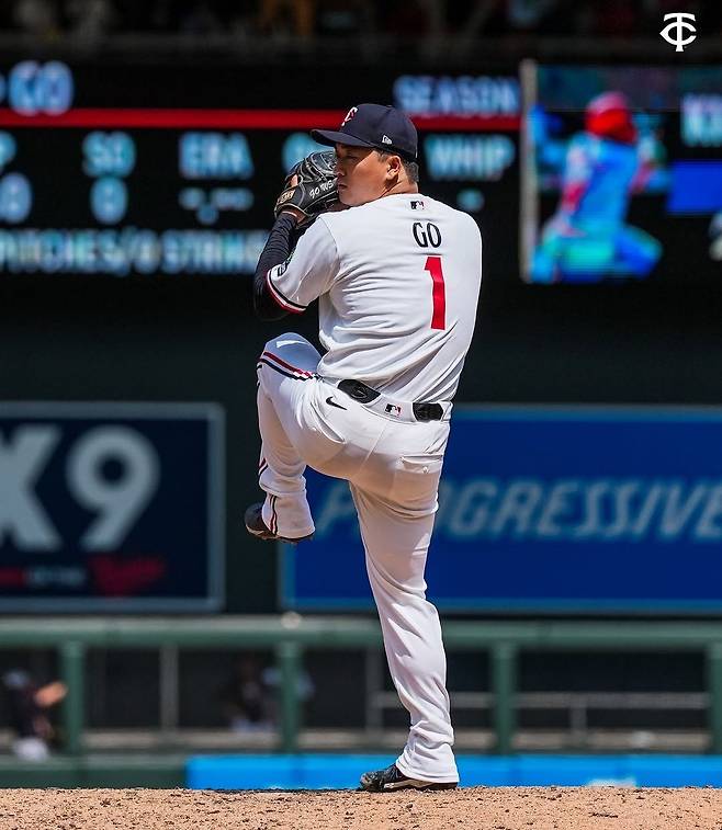미네소타 고우석은 10일(한국시간) MLB에 데뷔했다. 그의 빅리그 도전기는 선·후배들에게 많은 울림을 줬다. 사진출처｜미네소타 트윈스 구단 공식 SNS 캡처