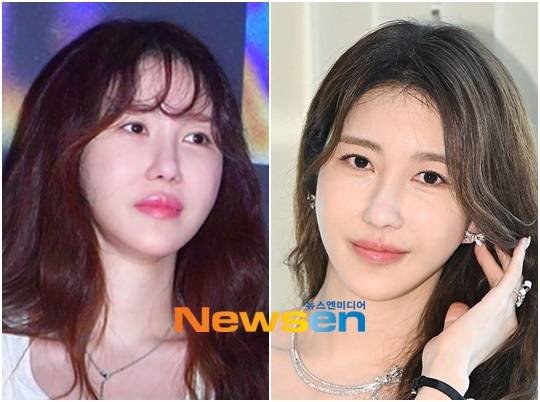 (왼쪽)영화 ‘호프’ 시사회에 참석한 이지아-(오른쪽)2025년 5월 한 브랜드 행사장에서의 이지아