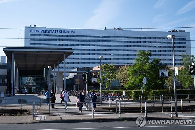 독일 프랑크푸르트 대학병원 [dpa via AP=연합뉴스. 재판매 및 DB 금지]
