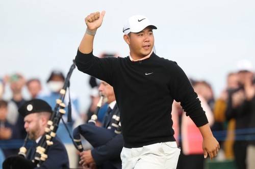 스코틀랜드 오픈에서 우승한 김주형 [PGA 투어 제공. 재배포 및 DB 금지]