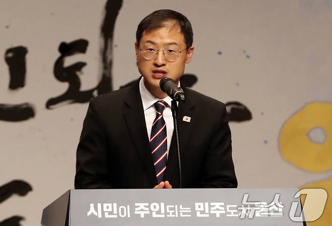 김상욱 울산시장. 2026.7.1 ⓒ 뉴스1 조민주 기자
