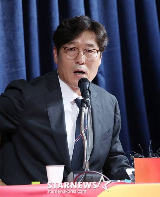 이임생 전 대한축구협회 기술총괄이사가 발언하고 있다. /사진=김진경 대기자