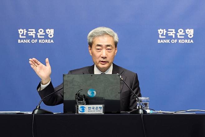 2026년 7월 통화정책방향 관련 총재 기자간담회 사진 사진=한국은행