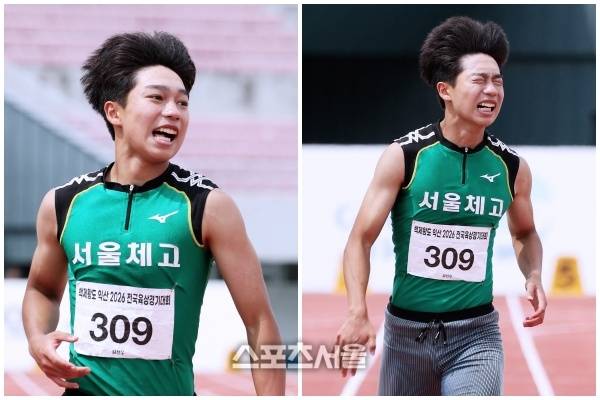 “사력을 다해 전력질주!”...서울체고 김선우, 백제왕도 익산 육상 200m 금메달! [SS리플레이]