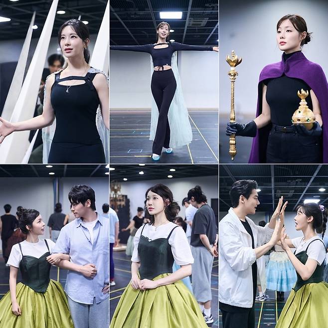 뮤지컬 ‘겨울왕국’ 한국 초연의 주인공 (왼쪽 위부터) ‘엘사’ 역 정선아·정유지·민경아, ‘안나’ 역 박진주·홍금비·최지혜가 8월 관객들과의 만남을 준비 중이다. 사진 | 에스앤코