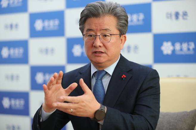 정용래 유성구청장대전일보 DB