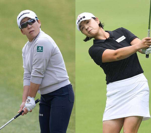 2026년 일본여자프로골프(JLPGA) 투어 메이지 야스다 레이디스 골프토너먼트에 출전하는 신지애, 이민영 프로. 사진제공=KLPGA (사진을 무단으로 사용하지 마십시오.)
