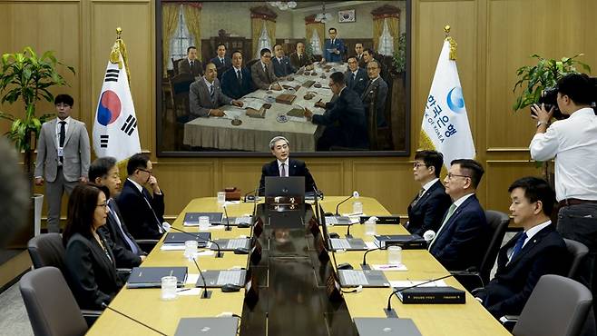한국은행이 16일 열린 금융통화위원회에서 기준금리를 0.25%포인트 인상했다.[사진｜뉴시스]