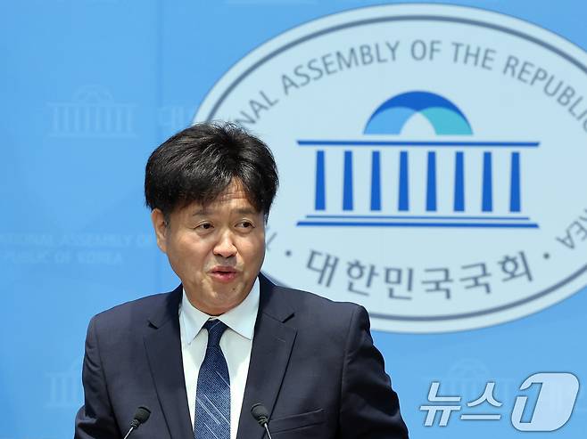 김용 전 민주연구원 부원장. 2026.7.8 ⓒ 뉴스1 황기선 기자