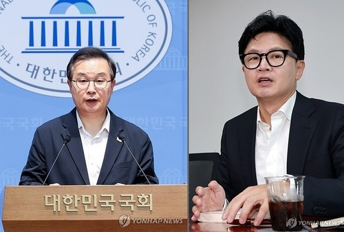 이건태 더불어민주당 의원과 한동훈 무소속 의원  [연합뉴스]
