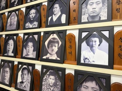 북파공작원 사진 중 앳된 얼굴 [촬영 김채린]