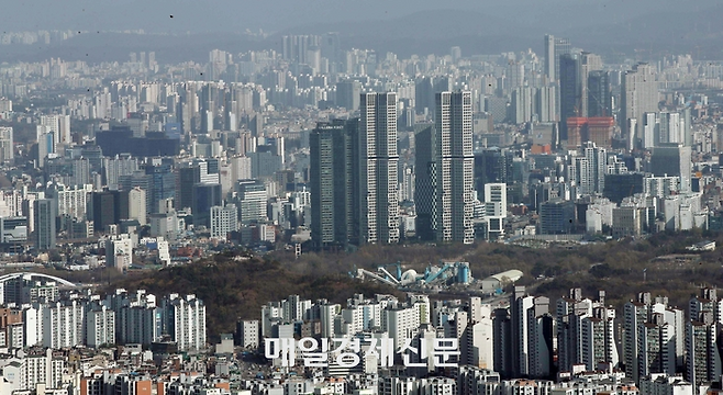 서울 강북 아파트 단지 전경 [매경 DB]