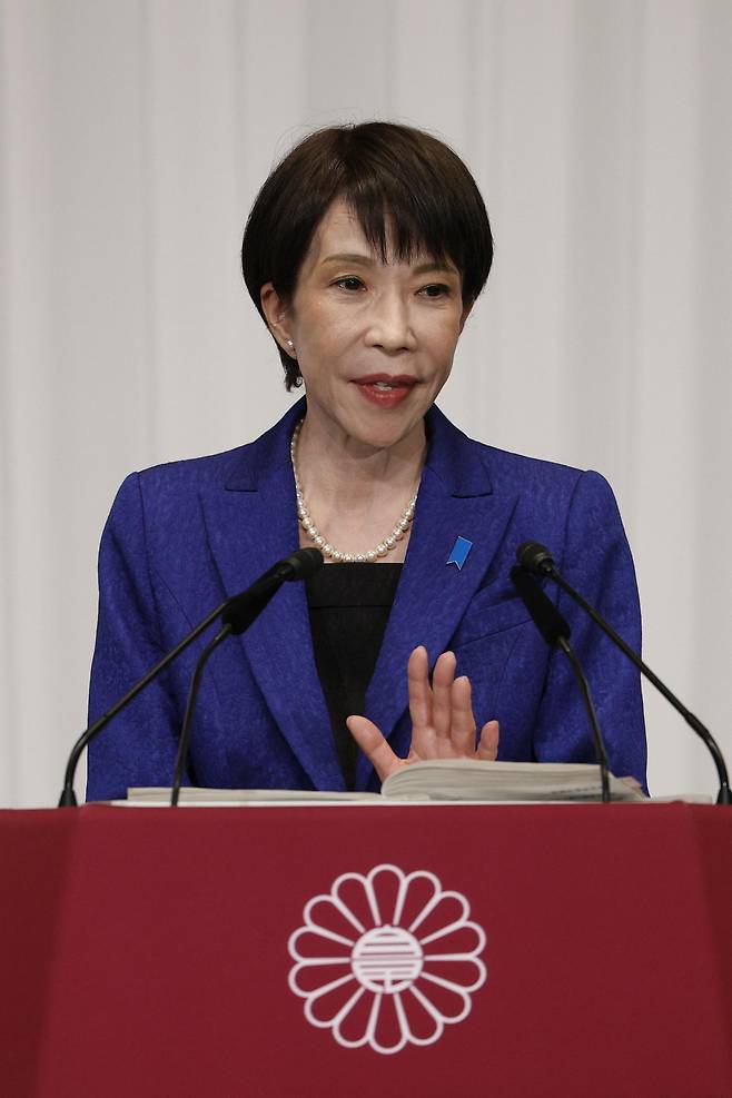 다카이치 사나에 일본 총리 [AP/뉴시스]