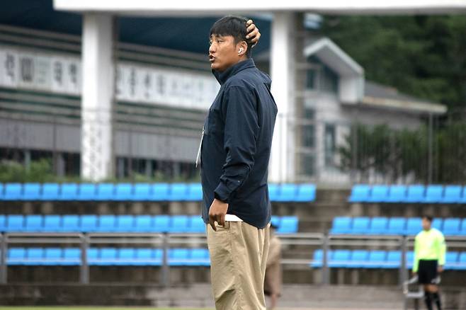 박규선 한남대 감독. 사진=대학축구연맹