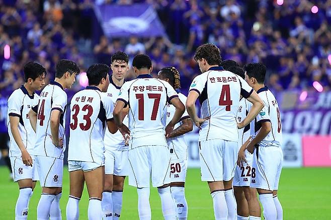 광주 선수단. 광주FC 제공