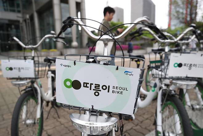 서울시 공공자전거 ‘따릉이’ 회원정보 450만건이 유출된 것과 관련해 서울시설공단에 사이버보안 전문가가 없는 것으로 나타났다.(사진=노진환 기자)