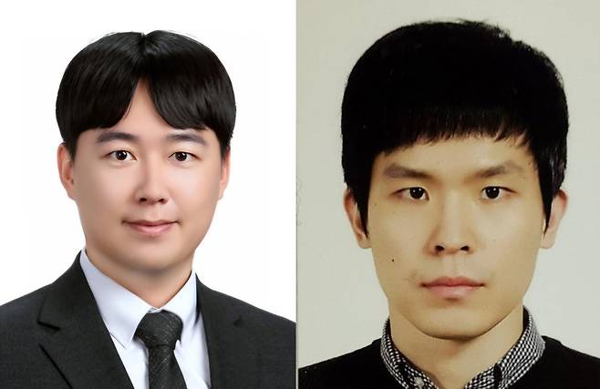 (왼쪽부터)박규태 고려대 기계공학부 석사과정 겸 한화시스템 연구원(제1저자), 최원준 고려대 기계공학부 교수(교신저자). (사진=고려대)