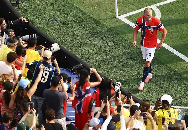 엘링 홀란 ⓒ AFP=뉴스1
