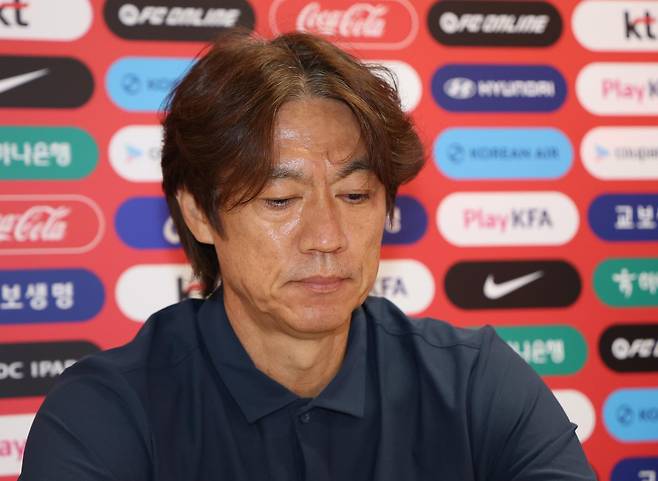 홍명보 전 축구 국가대표팀 감독. 뉴스1