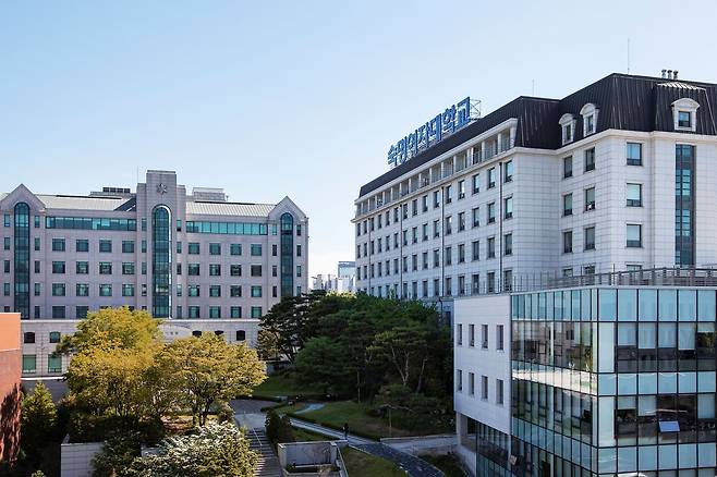 숙명여자대학교 전경.