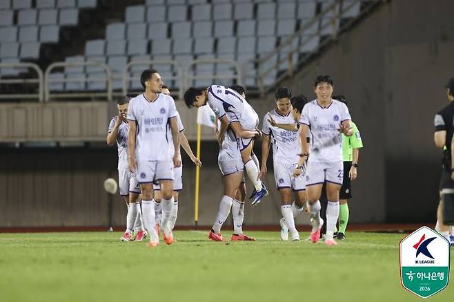 [서울=뉴시스] 프로축구 K리그1 FC안양. (사진=한국프로축구연맹 제공)
