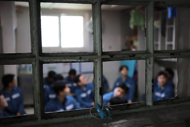 법무부, 안양교도소서 제2차 교정시설 현장 진단 실시. (사진=법무부)