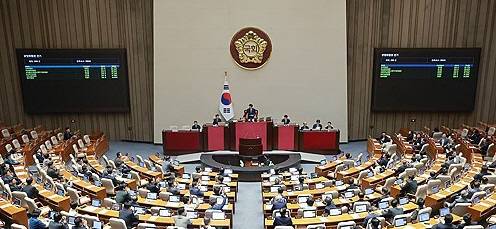 7월 임시국회 제2차 본회의. 연합뉴스