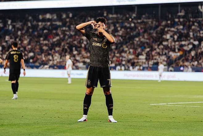 [서울=뉴시스] 미국 프로축구 메이저리그사커(MLS) 로스앤젤레스FC(LAFC)의 손흥민. (사진=LAFC SNS 캡처) 2026.07.18. photo@newsis.com