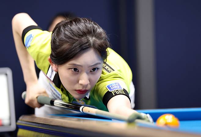 NH농협카드 정수빈 선수. 프로당구협회(PBA) 제공